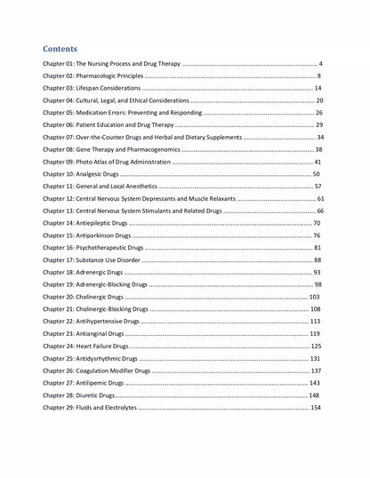 Test bank Pharmacology and the Nursing Process 9th Edition by Lilley